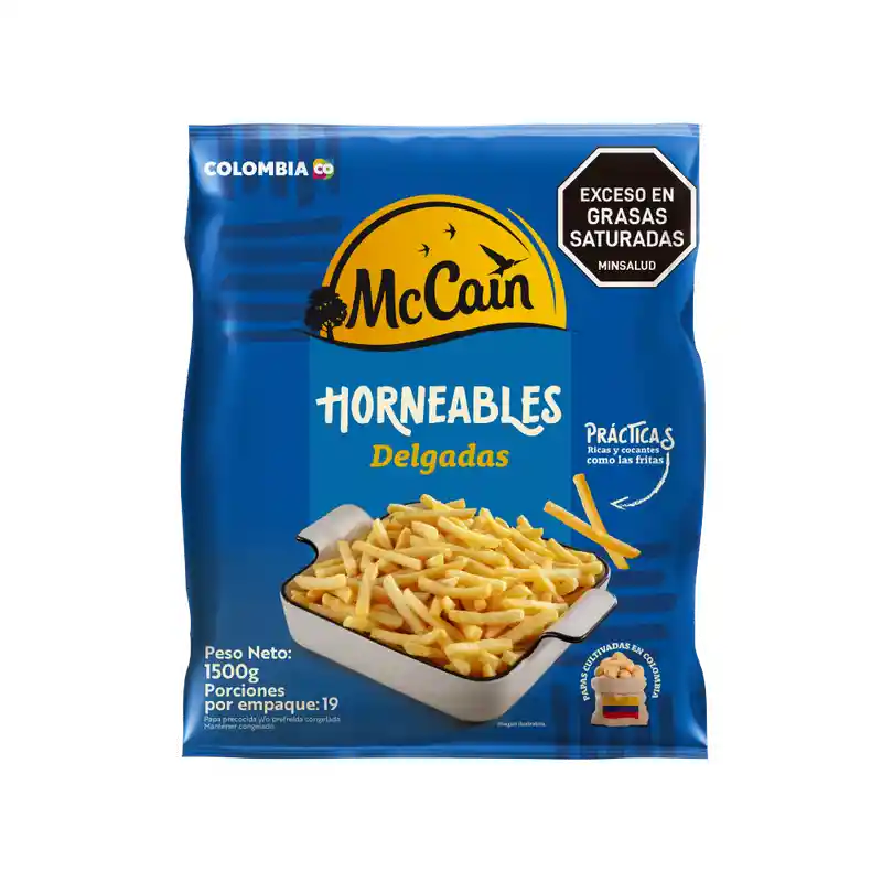 Mccain Papa Precocidas Horneables