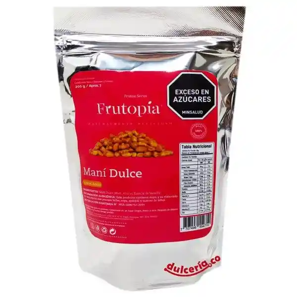 Frutopia Maní Dulce