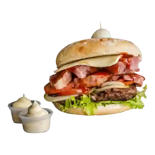 Hamburguesa Doble Carne Mixta