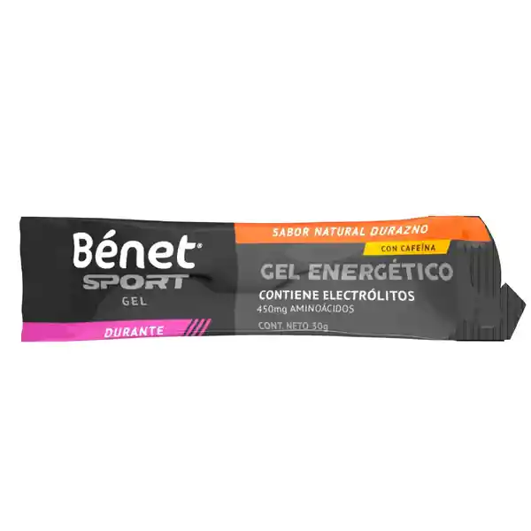  Benet Gel Energetico Sport Durazno Con Cafeina 