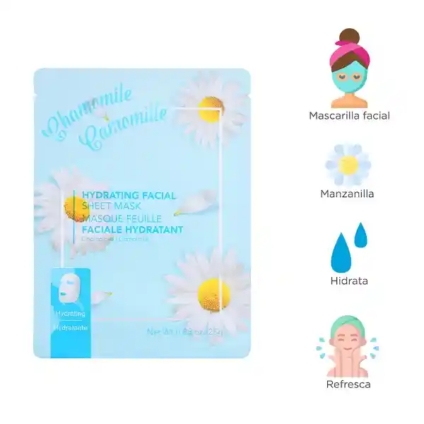 Mascarilla Facial Hidratante de Manzanilla Miniso