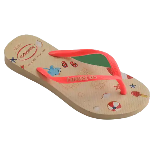 Sandalias Kids Hello Kitty Dorado Talla 26 4145748 Havaianas