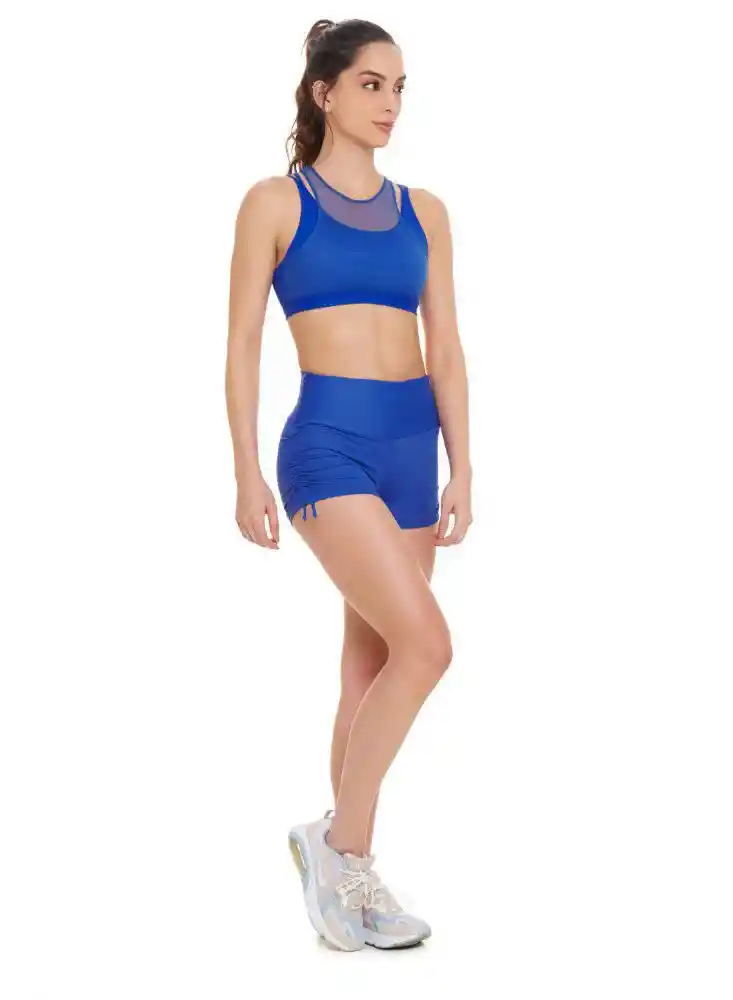 Short Deportivo M-azul