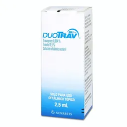 Duotrav Solución Oftálmica (40 mcg / 5 mg)