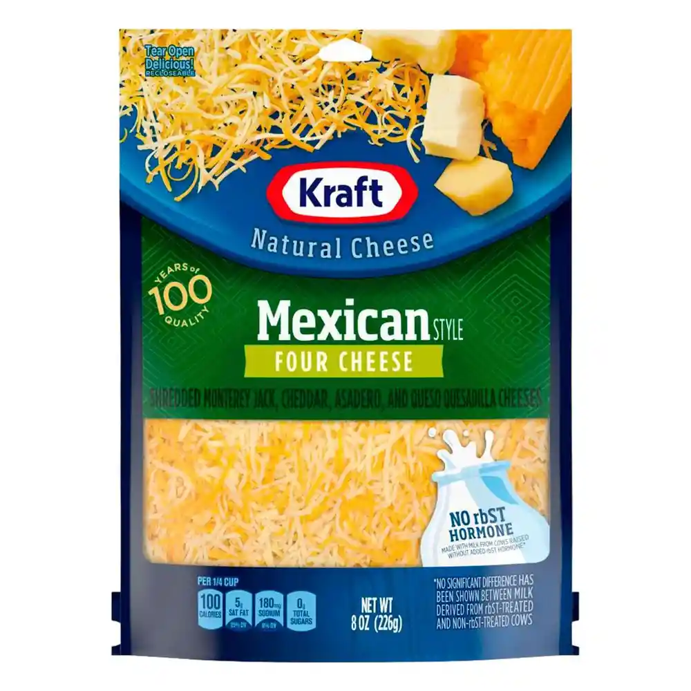 Queso Kraft Estilo Mexicano Monterey (226 Gr)