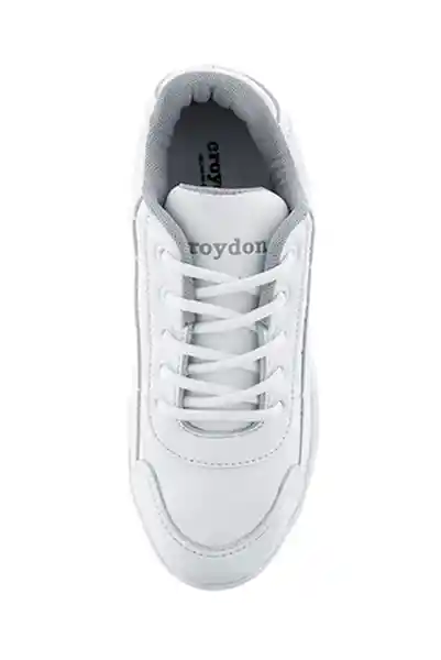 Croydon Tenis Escolares Colegial xx Unisex Blanco Talla 40