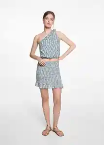 Falda Sirenaf Verde Pastel Talla 22 Niñas Mango