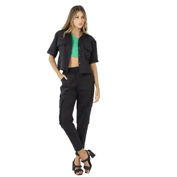 Pantalón Sand-negro-m