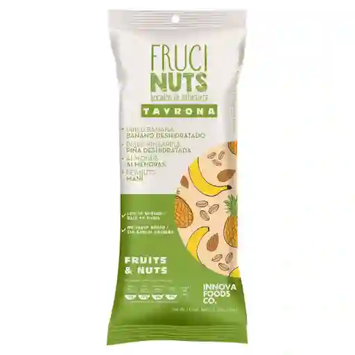 Fruci Nuts Tayrona Banana Piña Almendra Maní