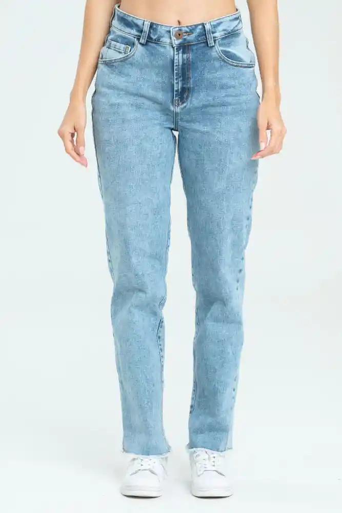 Jeans Mom Fit Cacao
