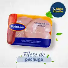 Pollocoa Filete de Pechuga de Pollo Marinada Bandeja