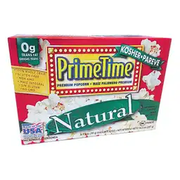 Prime Time Crispetas Sabor Natural