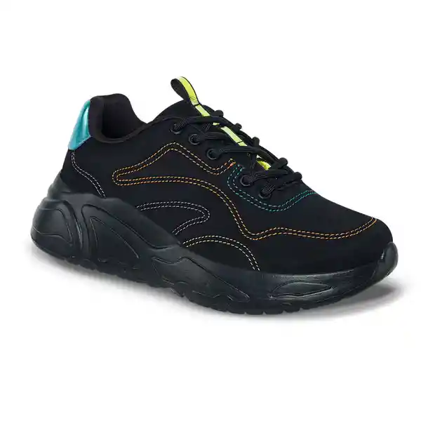 Croydon Tenis Cerni Mujer Negro Talla 39