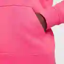 Nike Buzo Hoodie Lifestyle de Mujer Rosado Talla L