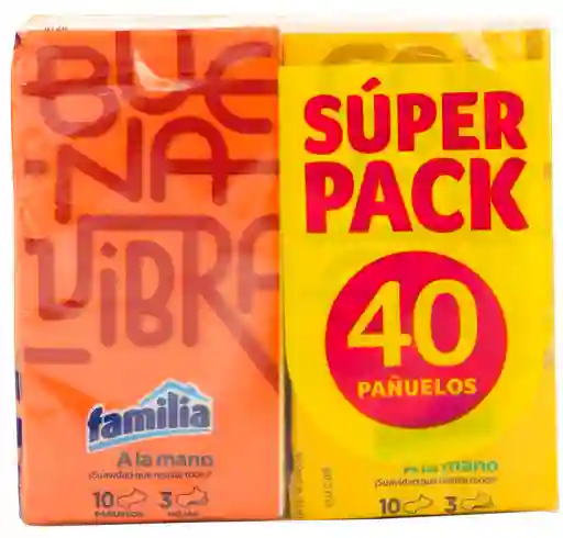 Familia Pañuelo Triple Hoja Bolsillo Precio Especial