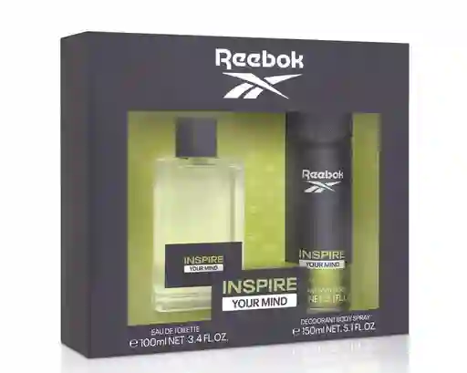 Reebok Perfume Inspire Your Mind Set + Body Spray Masculino