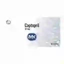 Mk Captopril (25 mg) 30 Tabletas