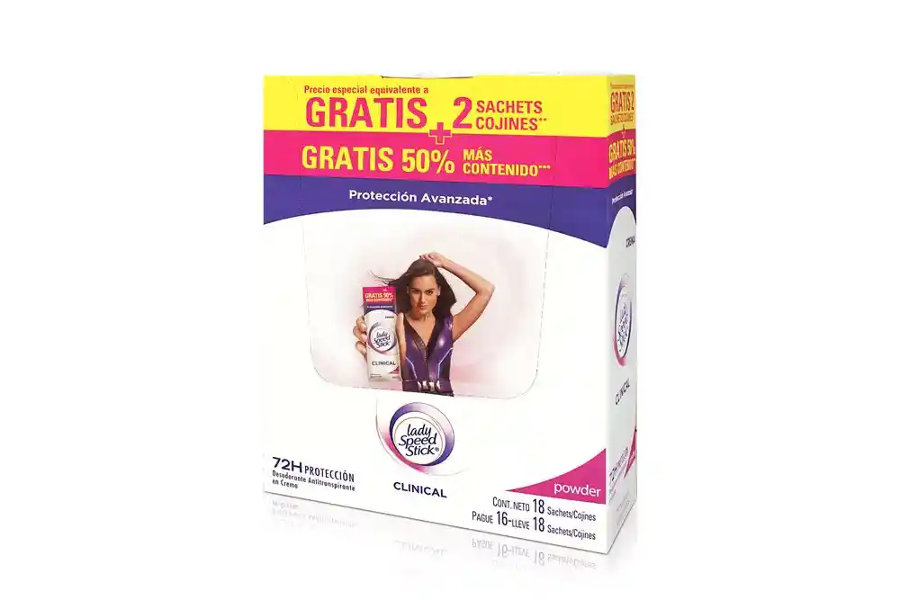 Desod Lady S/s* Ll Clinical Sach