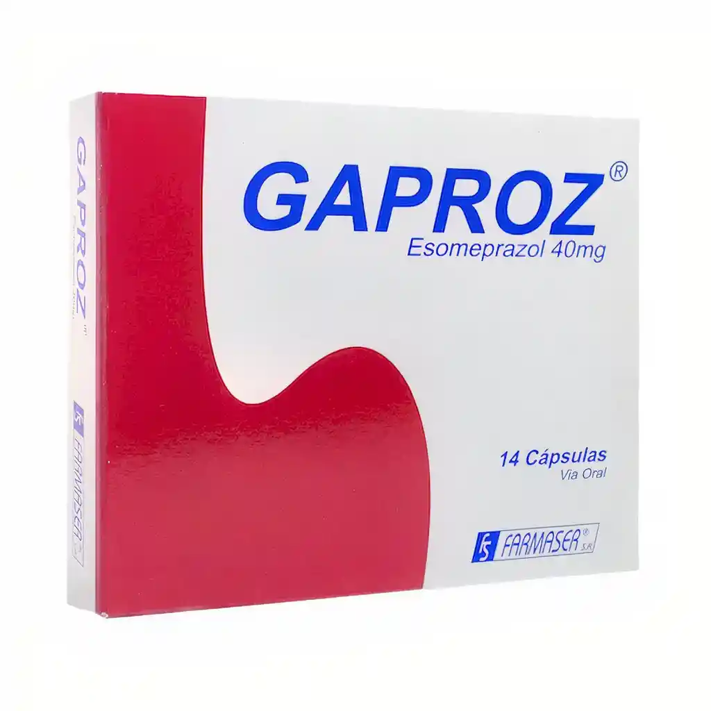 Gaproz Farmaser 40 Mg 14 Capsulas Pdb