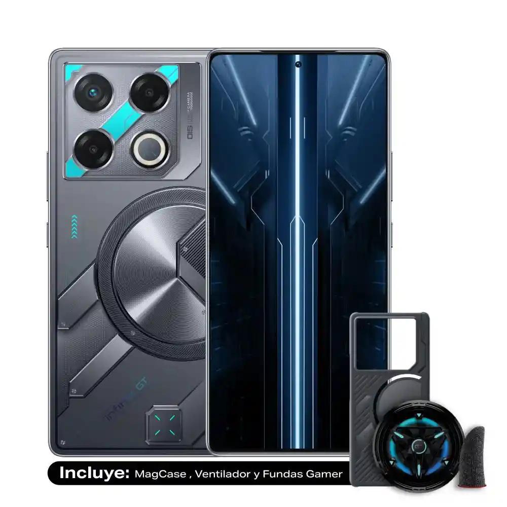 Celular Infinix Gt20 Pro 256 Gb 12 Gb Ram Azul Estuche/ Cargador/ Pin /