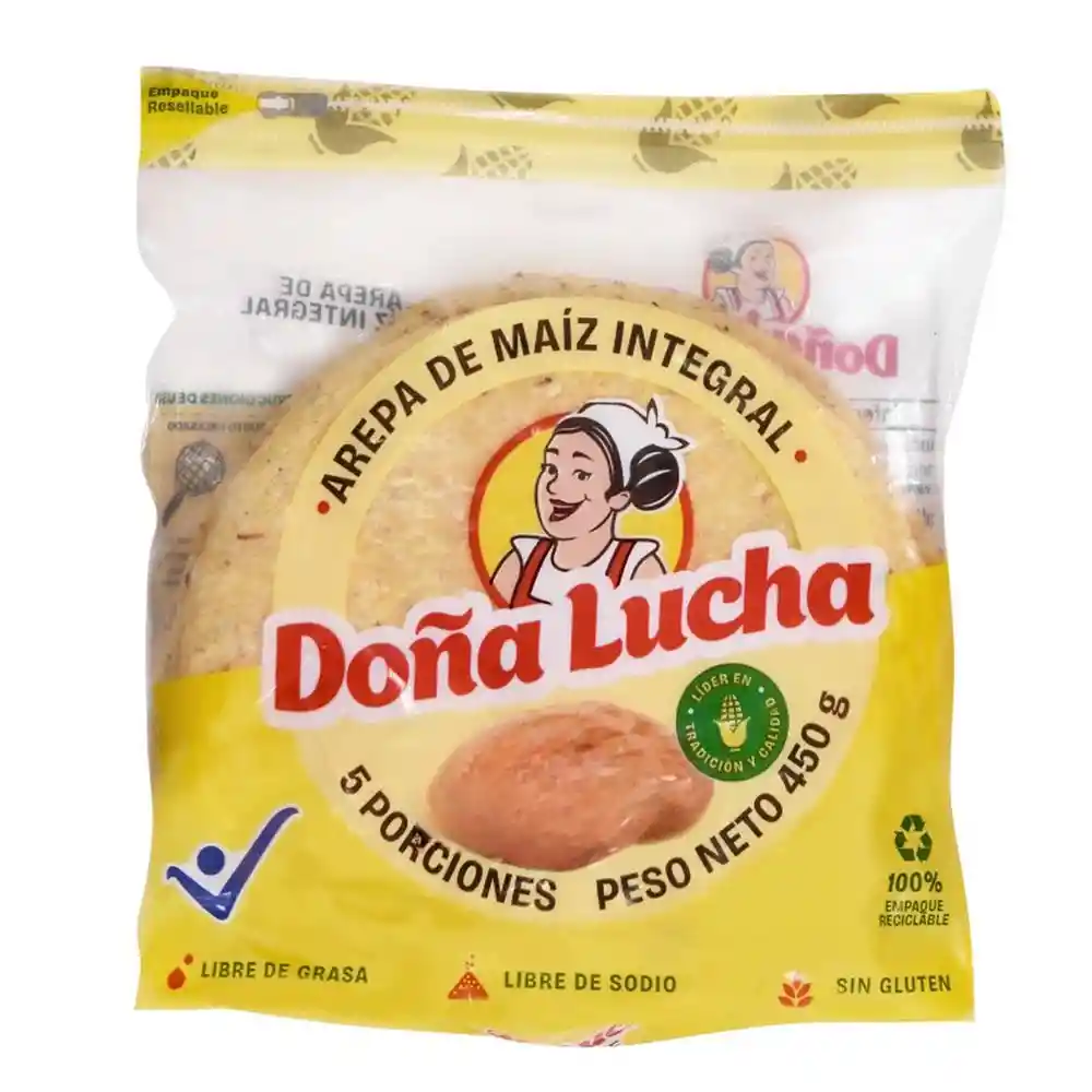 Arepa Integral Dona Lucha (450 Gr)