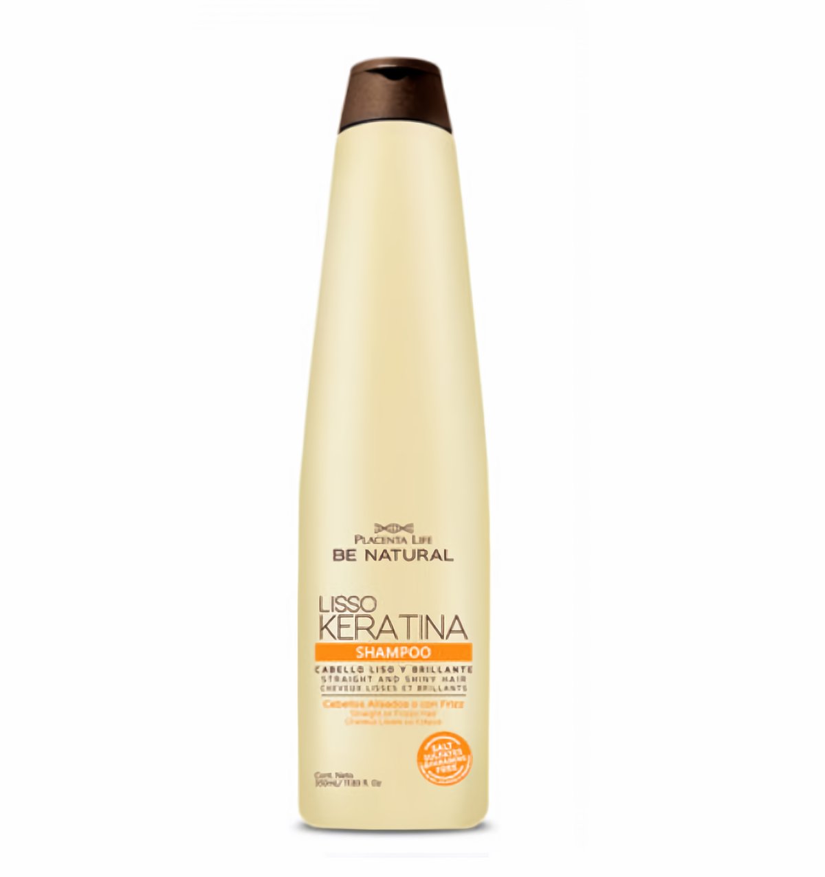 Lisso Keratin Shampoo Von Plife Be Natural – 1 Liter Für Glattes, Frizzfreies Haar