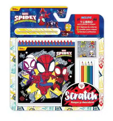 Libro Scratch Spidey Marvel Marvel