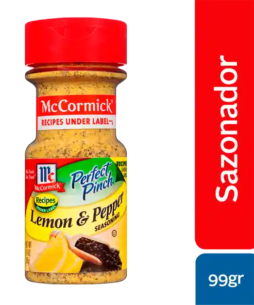 Mc Cormick Sazonador Perfect Pinch Limon Y Pimienta 3 5 Oz