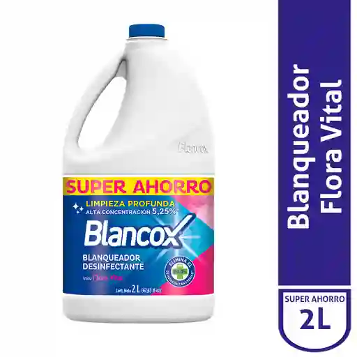 Blancox Blanqueador Líquido Limpieza Profunda