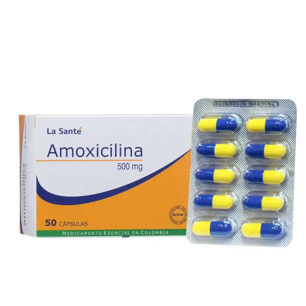 La Santé Amoxicilina (500 mg)