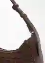 Bolso M Tenerife Chocolate Talla 99 Mujer Mango