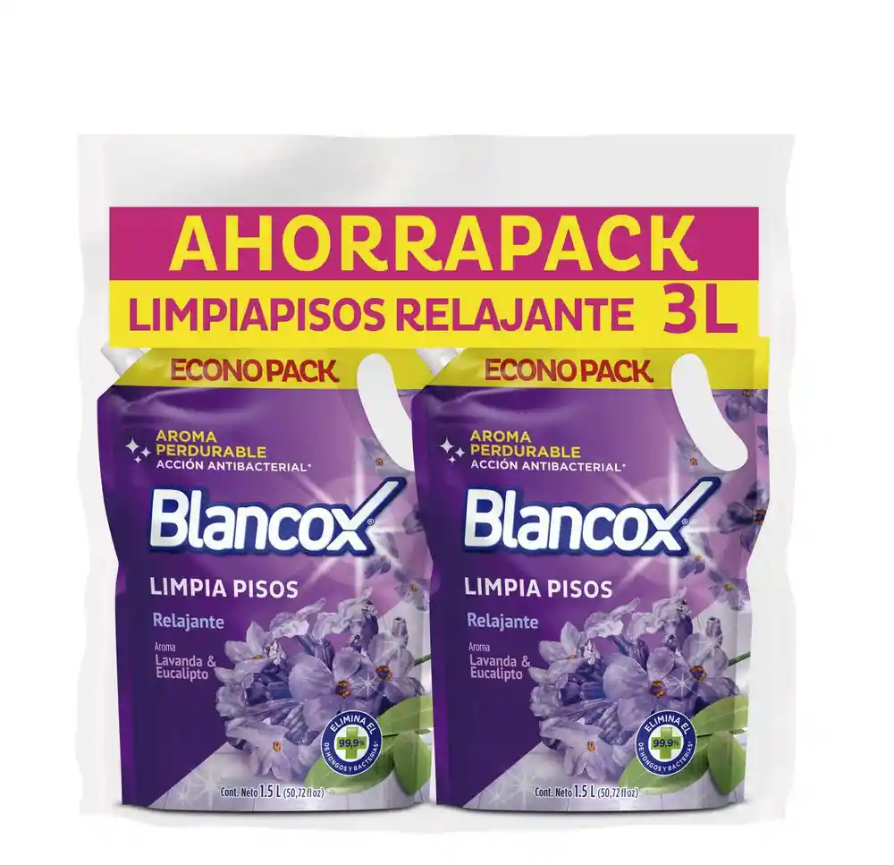 Promo Limpiapisos Aloe Rosas Blancox