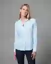 Camisa Mujer Azul Talla XS 210G001 Rifle