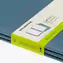 Inkanta Libreta Cahier Hoja Blanca Azul Claro XL
