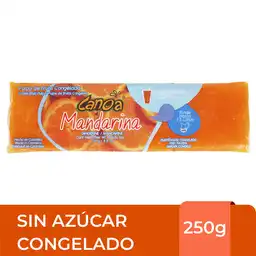 Canoa Pulpa de Mandarina Congelada sin Azúcar Añadida