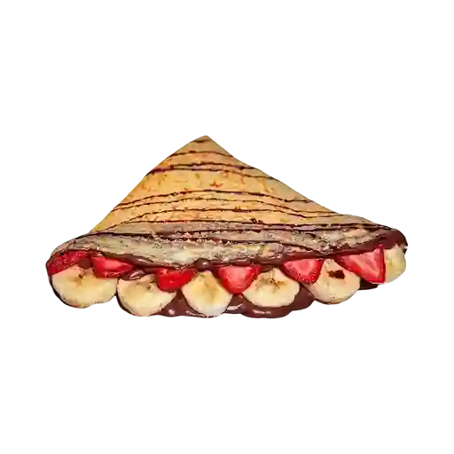 Crepe de Nutella y Fresa