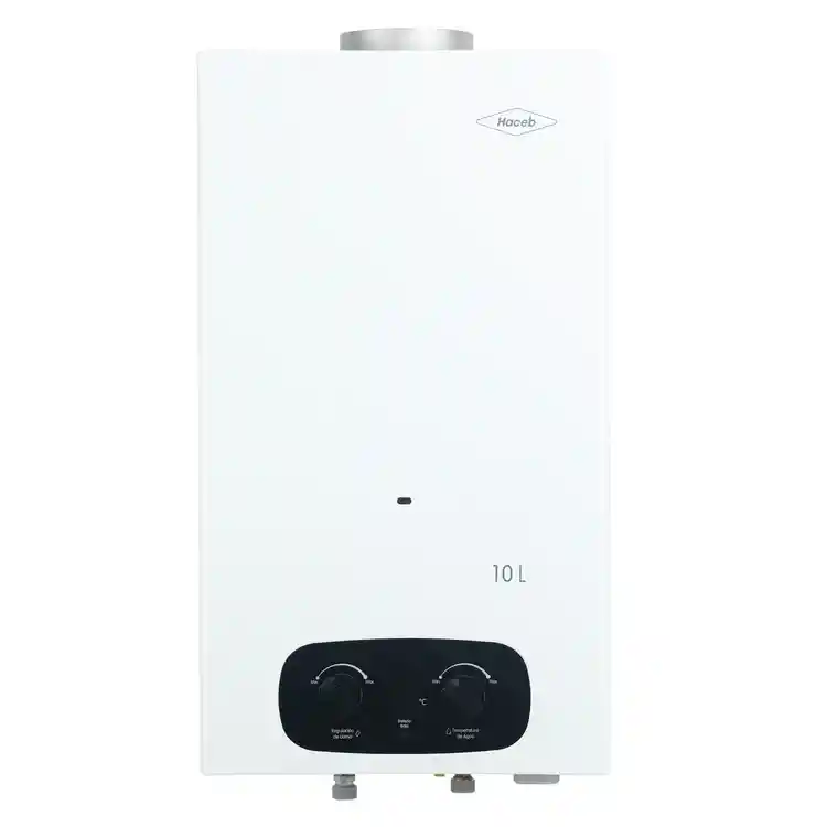 Haceb Calentador de Paso Tiro Natural Bambú Gas Natural