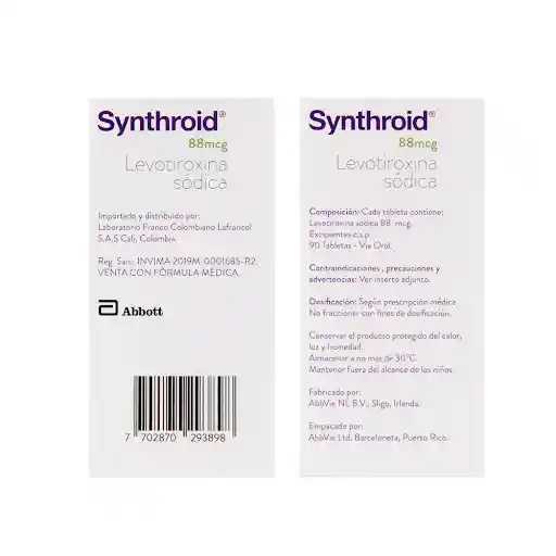 Synthroid (88 mcg)