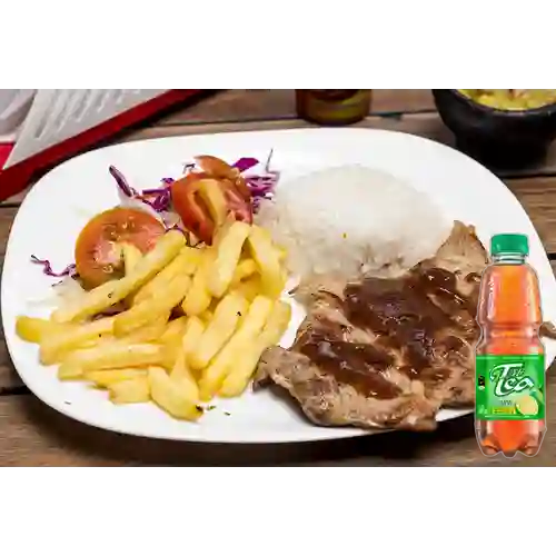 Combo Lomo de Cerdo + Mr Tea Lim��n 300 ml