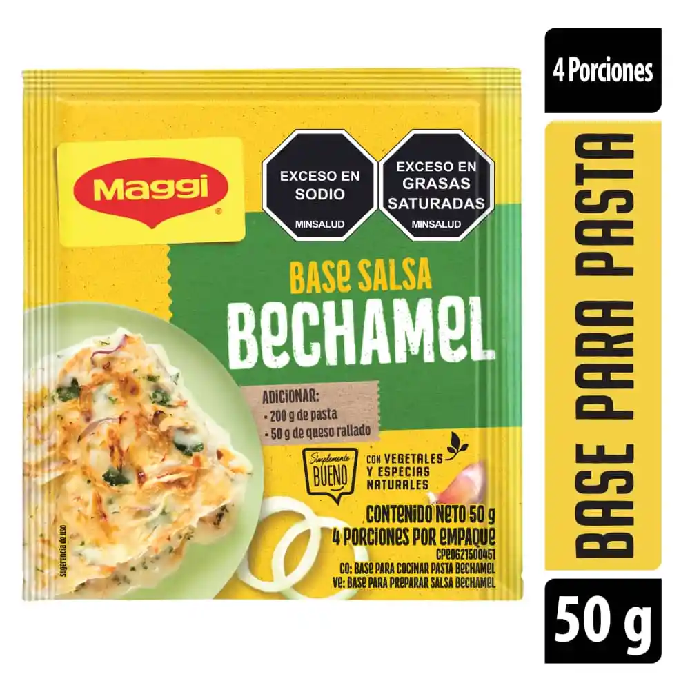 DELICIAS Pasta Bechamel Sachet 24x50g