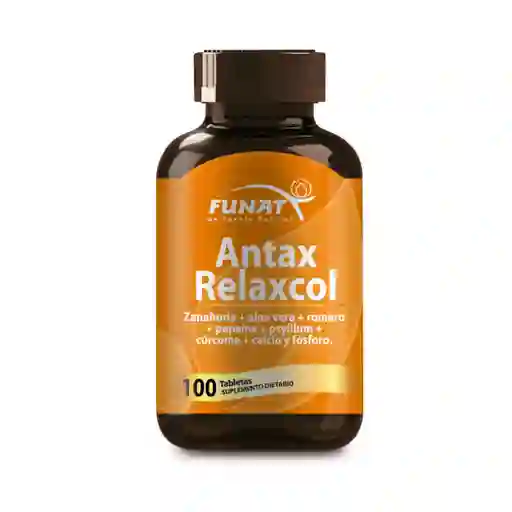 Antax Funat Relaxcol Suplemento Dietario x 100 Tabletas