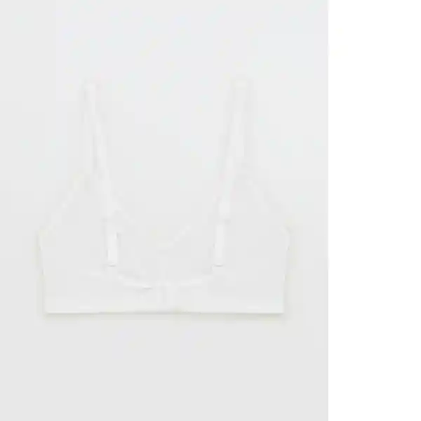 Bralette Blanco Talla: Medium American Eagle