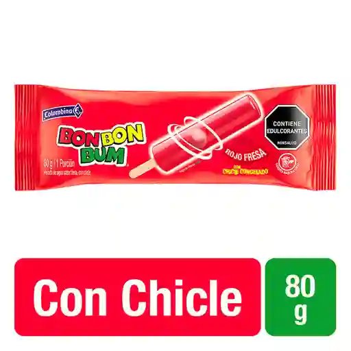 Helado Paleta Agua Bon Bum80 Gramos