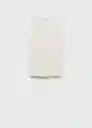 Top Hernan Crudo Talla S Mujer Mango