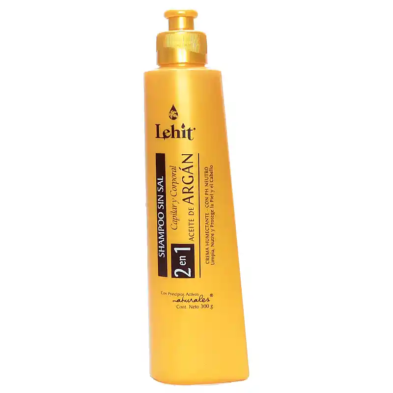 Lehit Shampoo Aceite de Argán 2 en 1