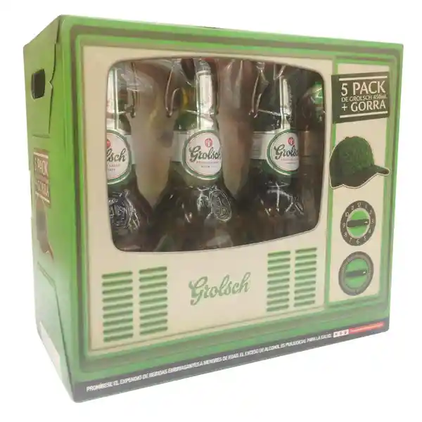 Grolsch Cerveza + Gorra