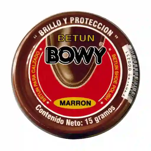 Bowy Betœn En Pasta No. 1 Marr—N X 15 G