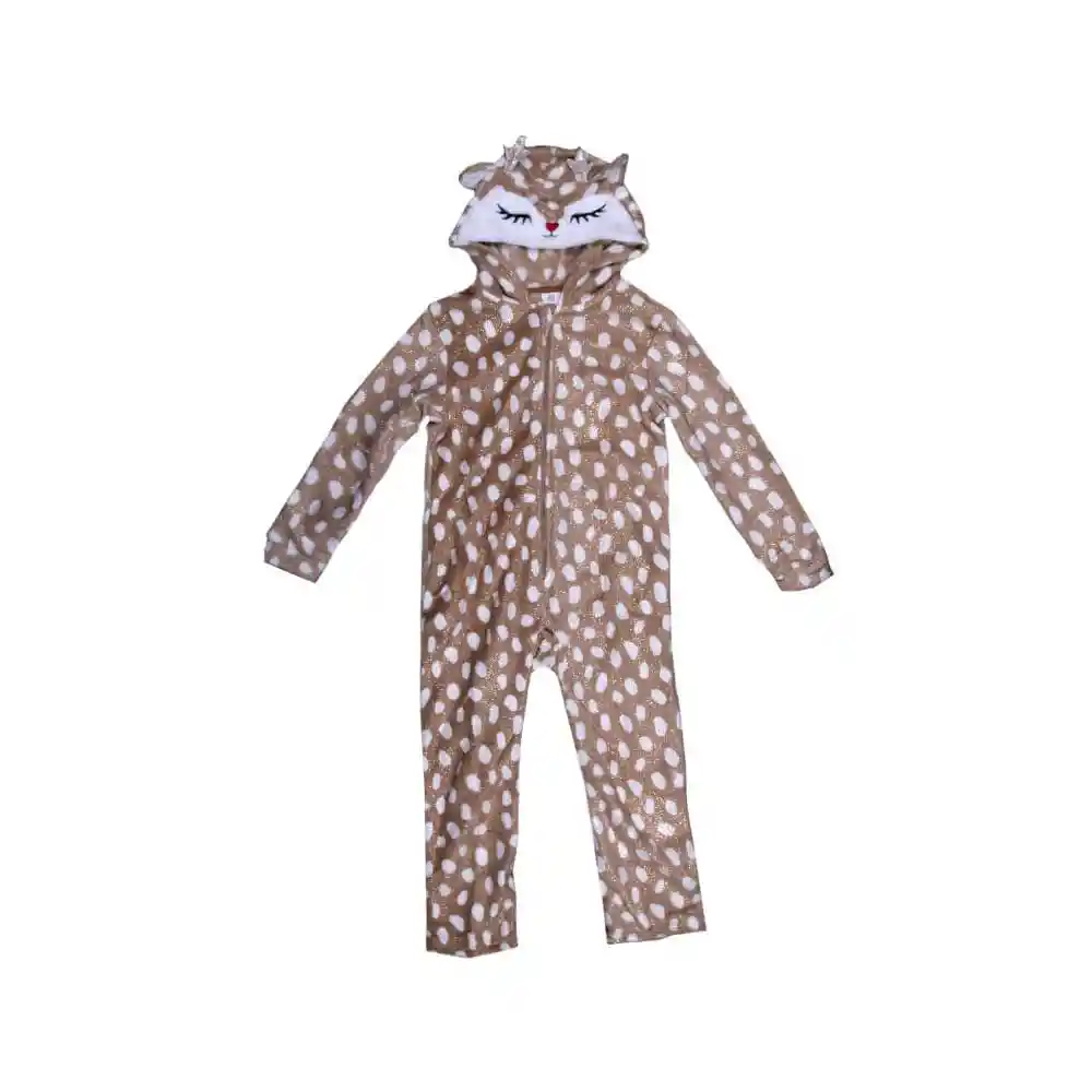 Pijama Nina Enterito Gorro Bambi Urb Oi26