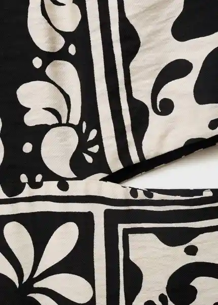 Vestido Olimpio Negro Talla S Mujer Mango