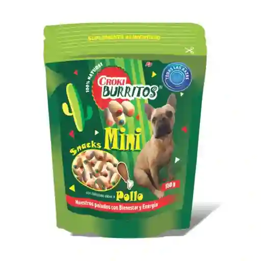 Furry Pets Alimento Para Perro Croki Burritos Mini